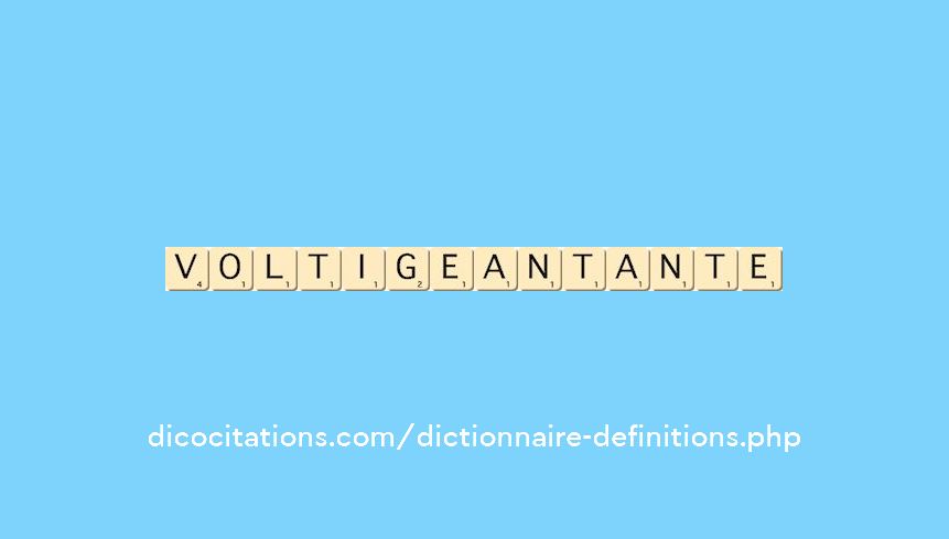 voltigeant--ante