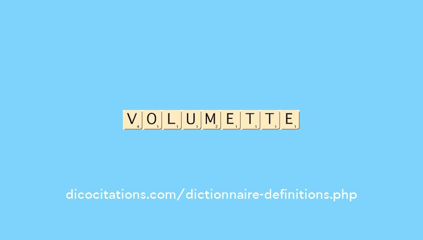 volumette