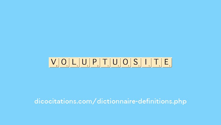 voluptuosite