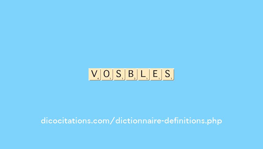 vosbles