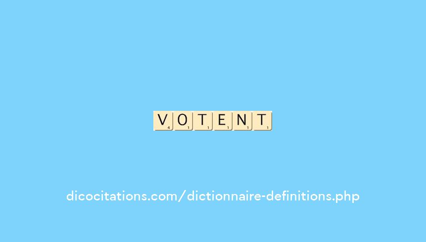 votent votent