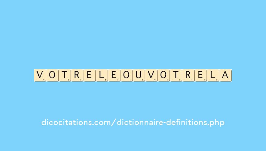 votre--le--ou-votre--la-