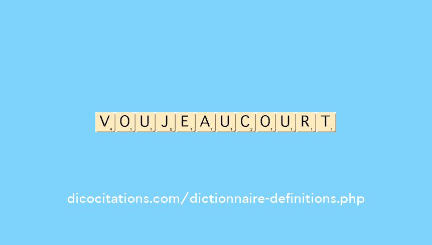 voujeaucourt