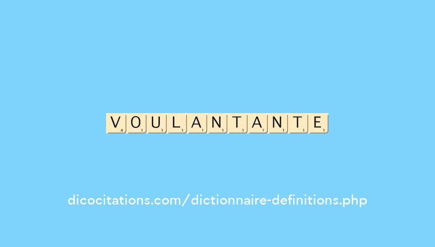 voulant--ante