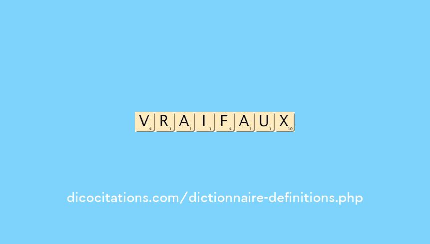 vrai-faux