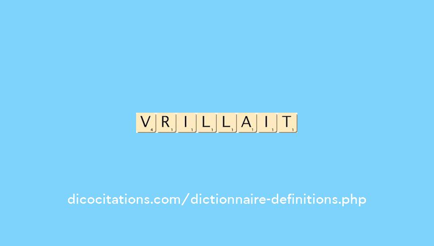 vrillait