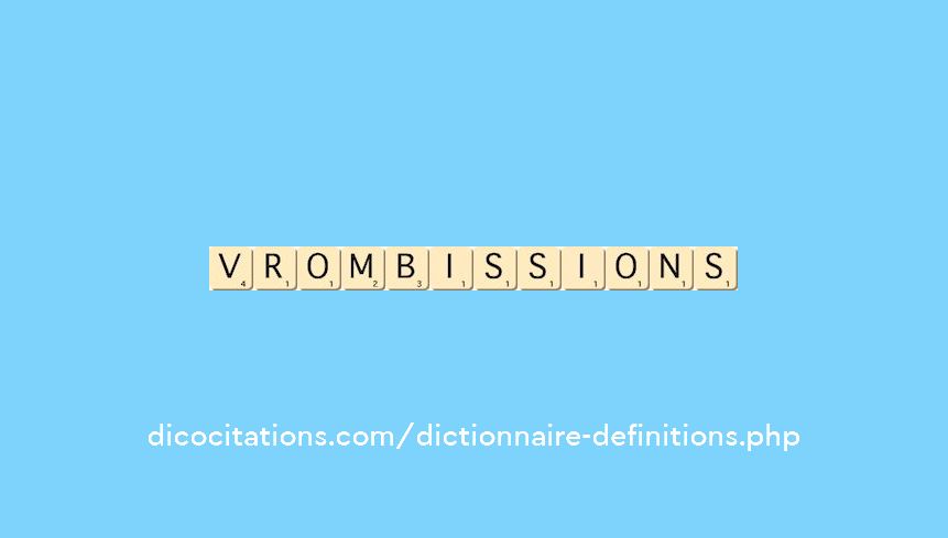 vrombissions