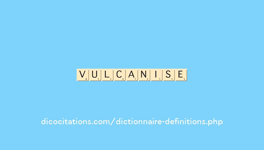 vulcanise