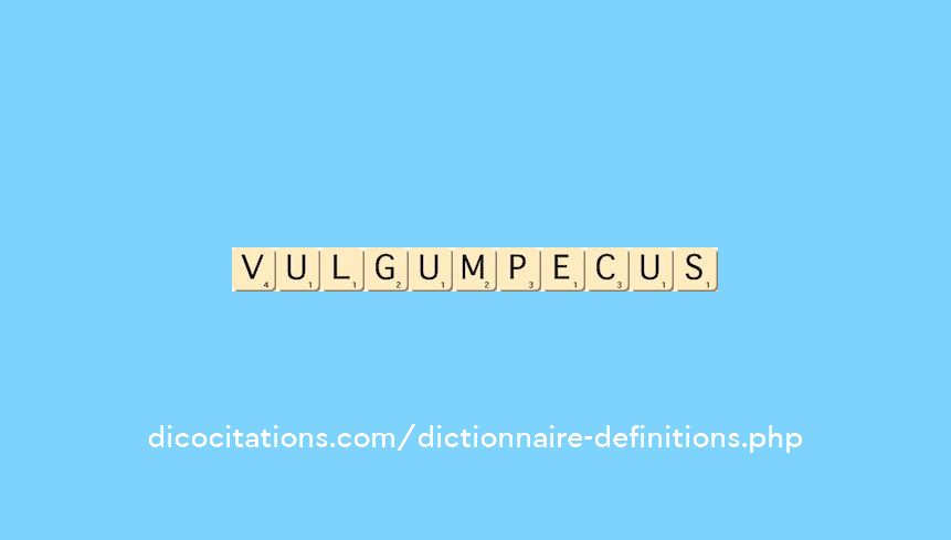 vulgum-pecus vulgum-pecus