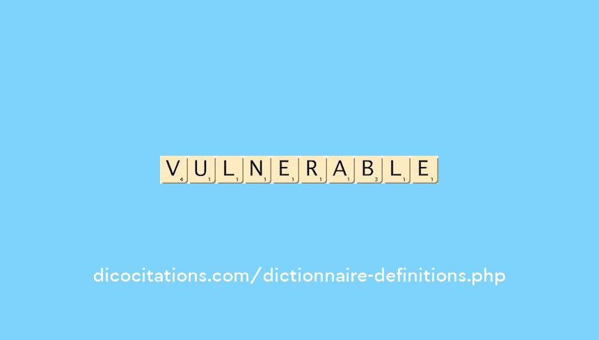vulnerable vulnerable