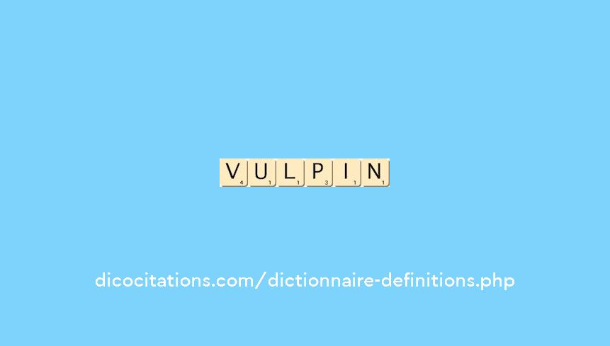 vulpin vulpin