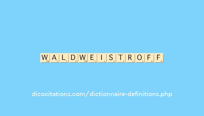 waldweistroff