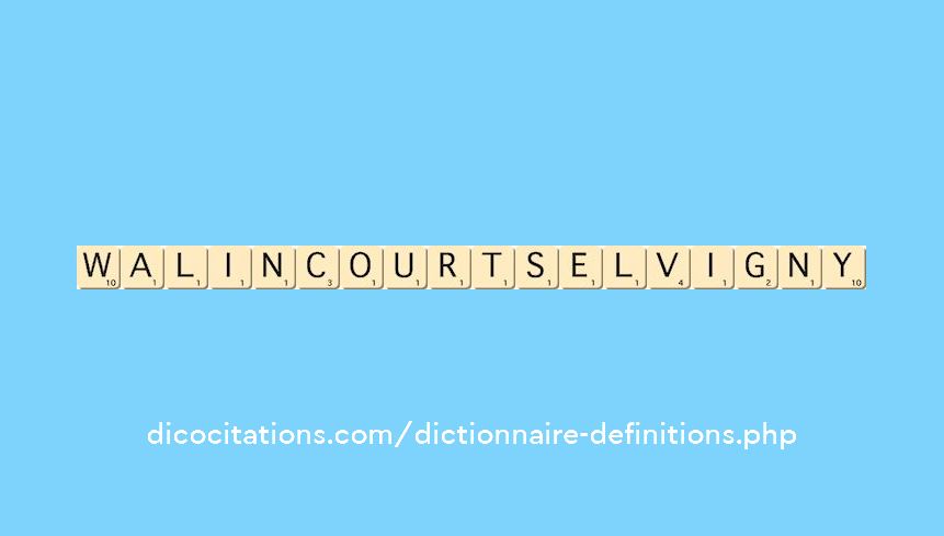 walincourt-selvigny walincourt-selvigny