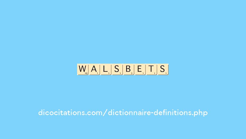 walsbets walsbets