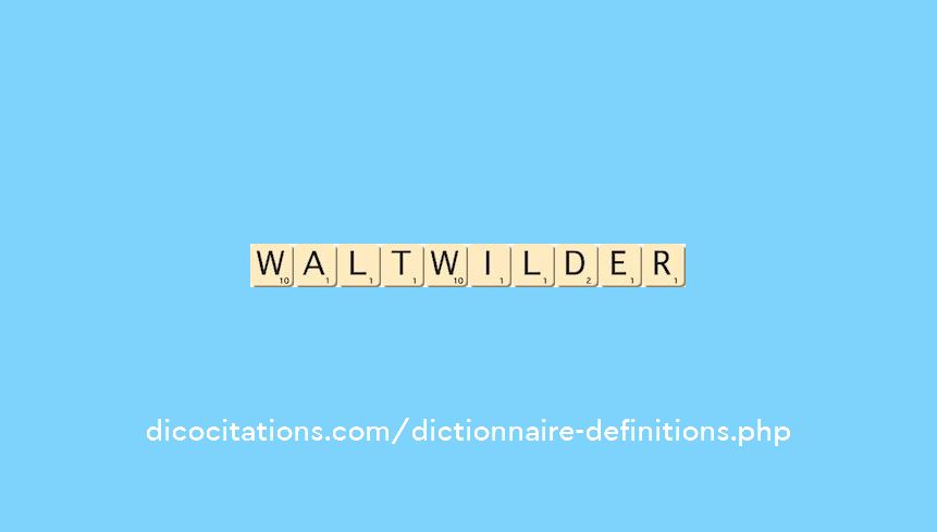 waltwilder