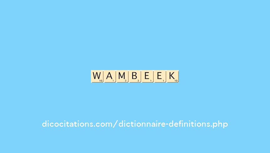 wambeek wambeek