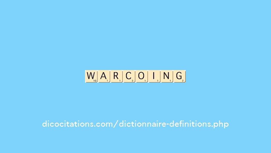 warcoing warcoing