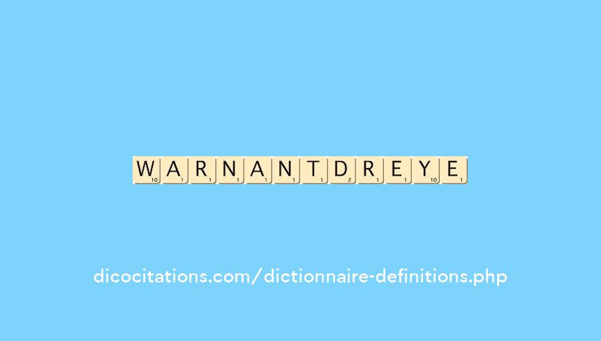 warnant-dreye warnant-dreye