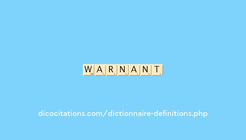 warnant warnant