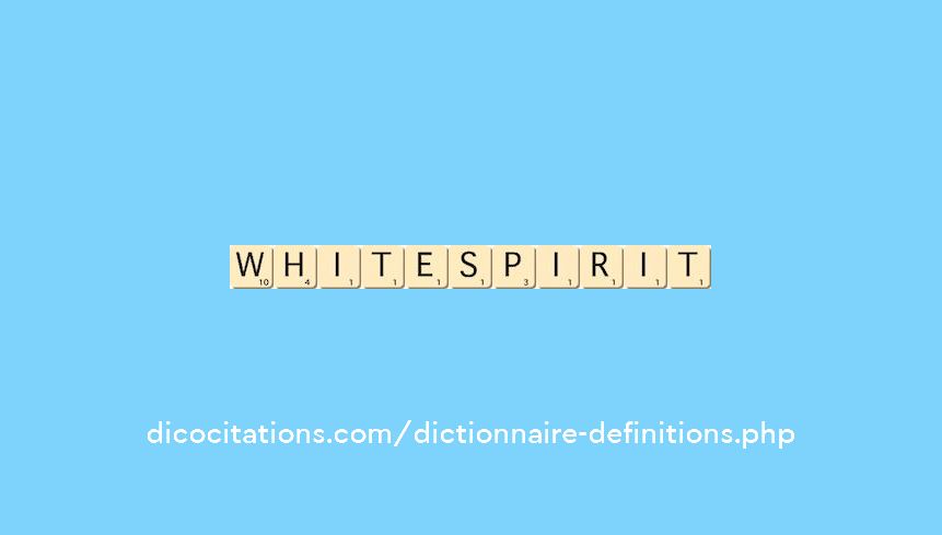 white-spirit white-spirit