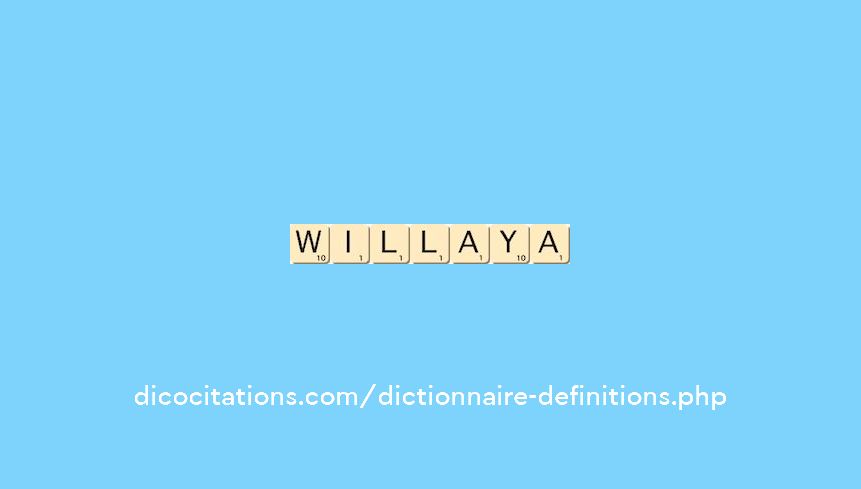 willaya