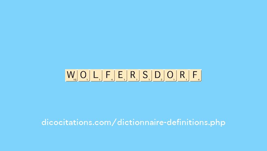 wolfersdorf