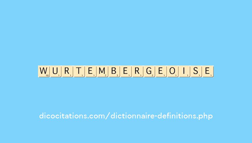 wurtembergeoise wurtembergeoise