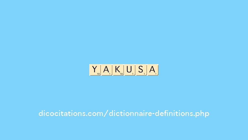 yakusa