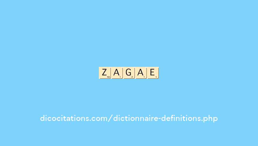 zagaie