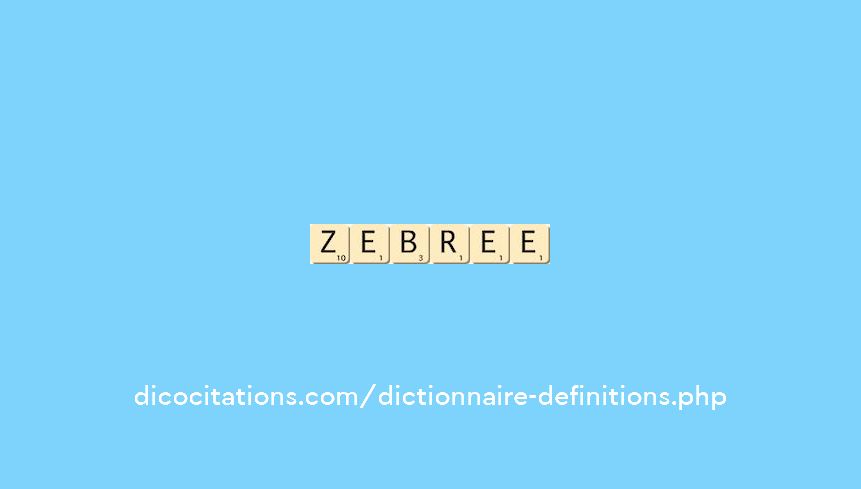 zebree zebree