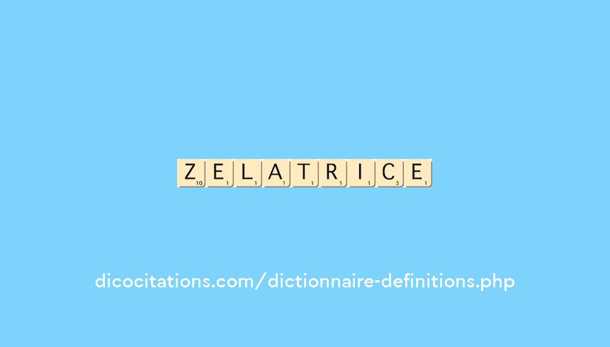zelatrice zelatrice