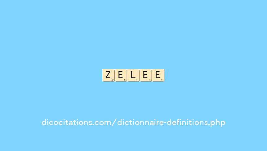 zelee zelee