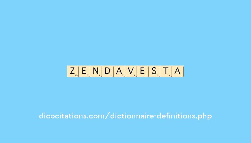 zend-avesta