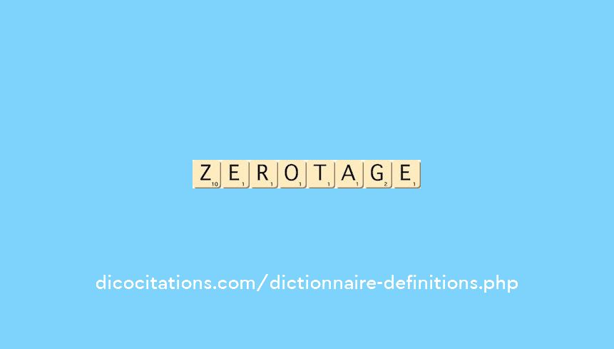 zerotage