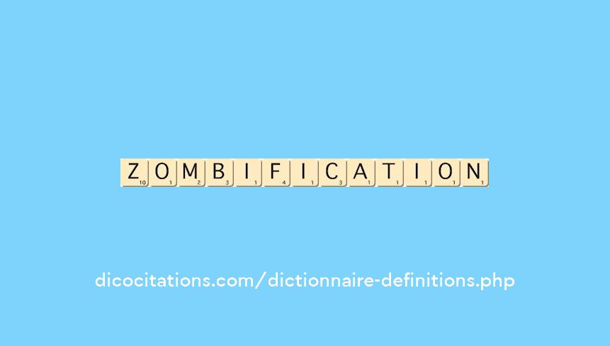 zombification zombification