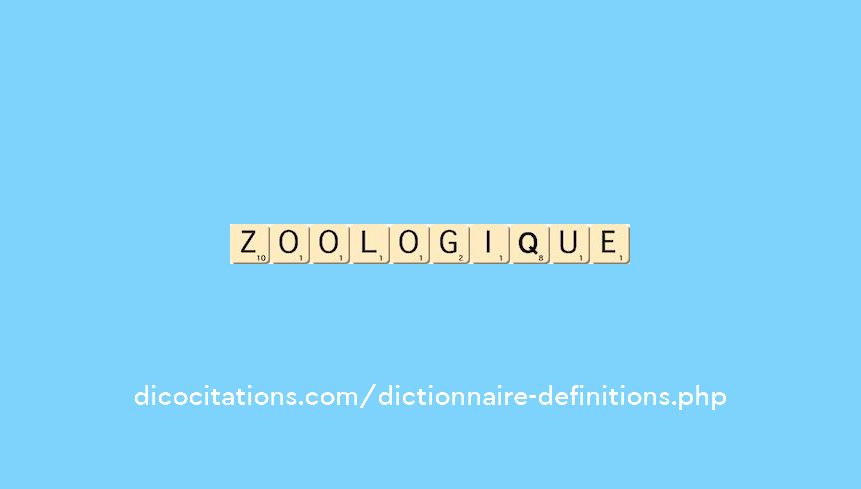 zoologique zoologique