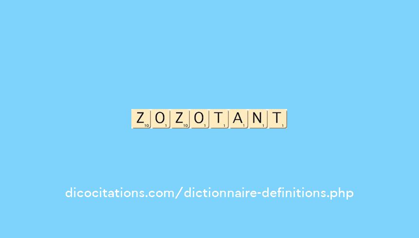 zozotant zozotant