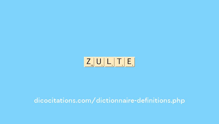 zulte