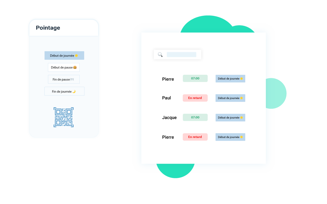 logiciel de pointage Organilog
