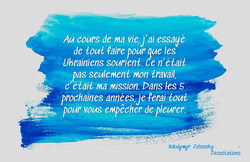 Faire sourire les ukrainiens