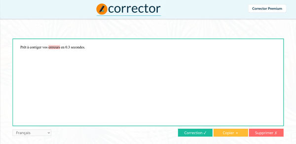 Corrector