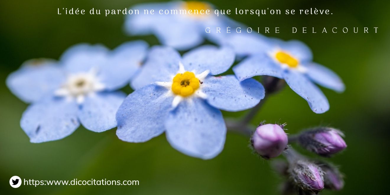 Le dbut du pardon