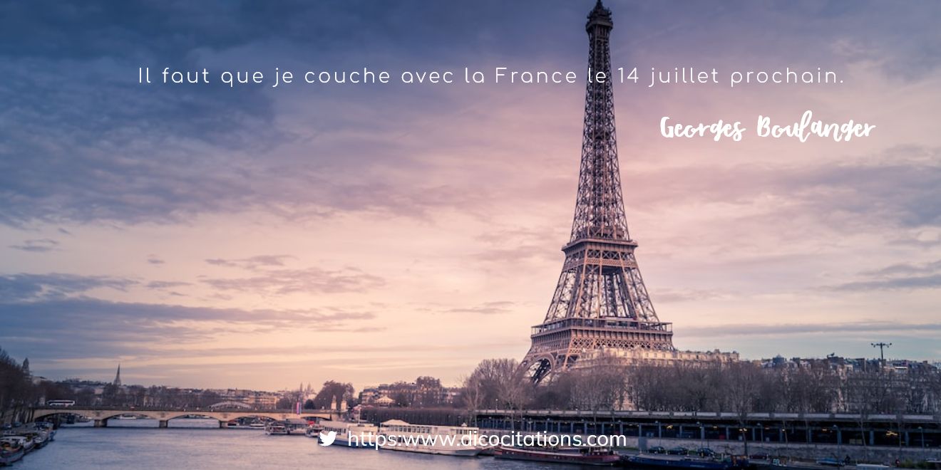 La France le 14 juillet