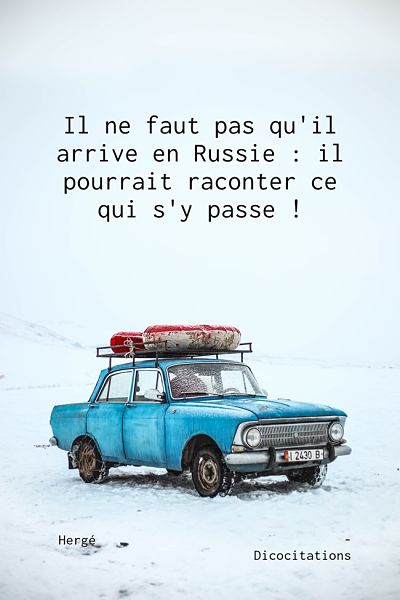 Aller en Russie