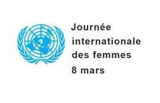Logo ONU Journe internationale des femmes