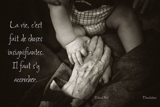 S'accrocher  la vie