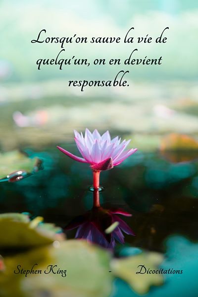 tre responsable de quelqu'un