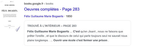 Ouvrir une cole