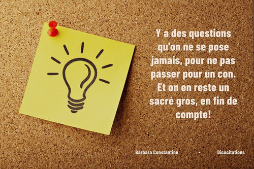 se poser les bonnes questions