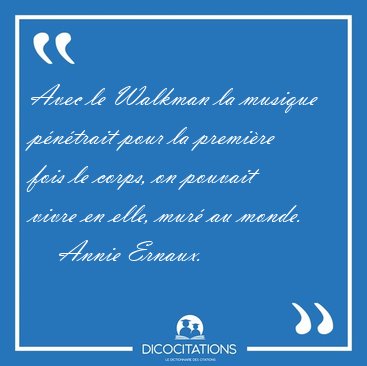 Citation Avec Musique